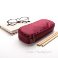 Good Quality Multi-function Makeup Pencil Bag Handle Cute Canvas Pencil Case